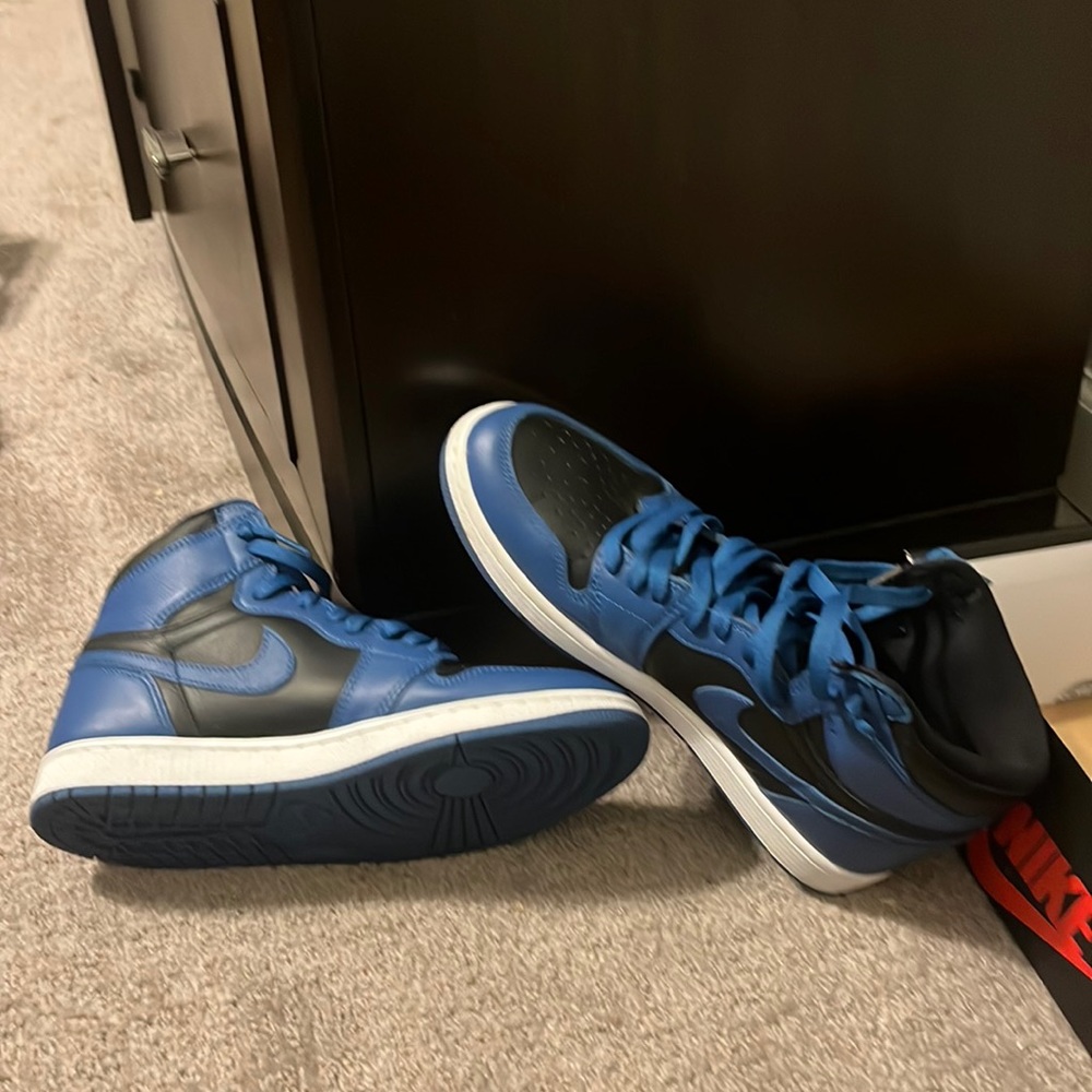 jordan one marina blue size 9